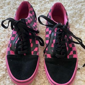 Vans Old Skool Checkerboard Skate Shoe